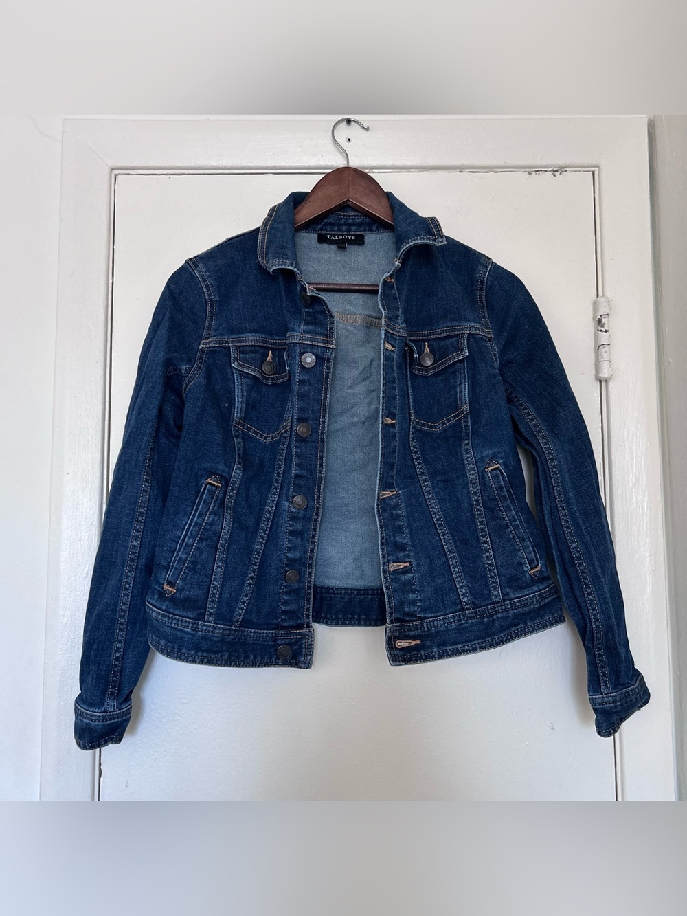 Talbots Jean Jacket